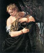 VERONESE (Paolo Caliari) Lucretia  qwr oil painting reproduction
